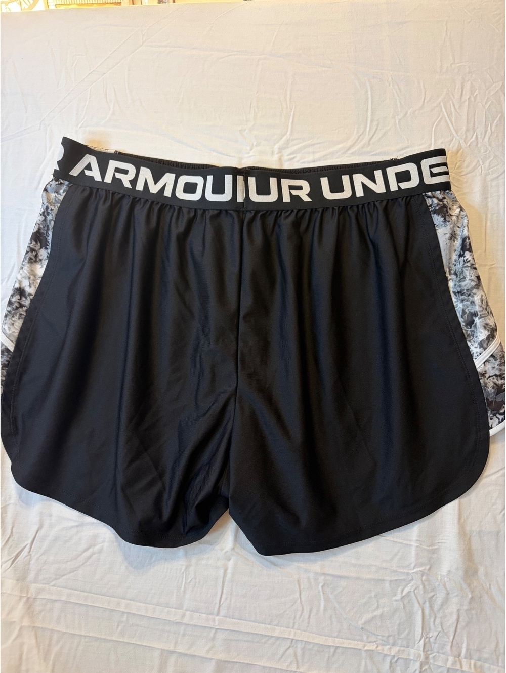 Under Armour Loose Fit Black Athletic Shorts Size 2X
